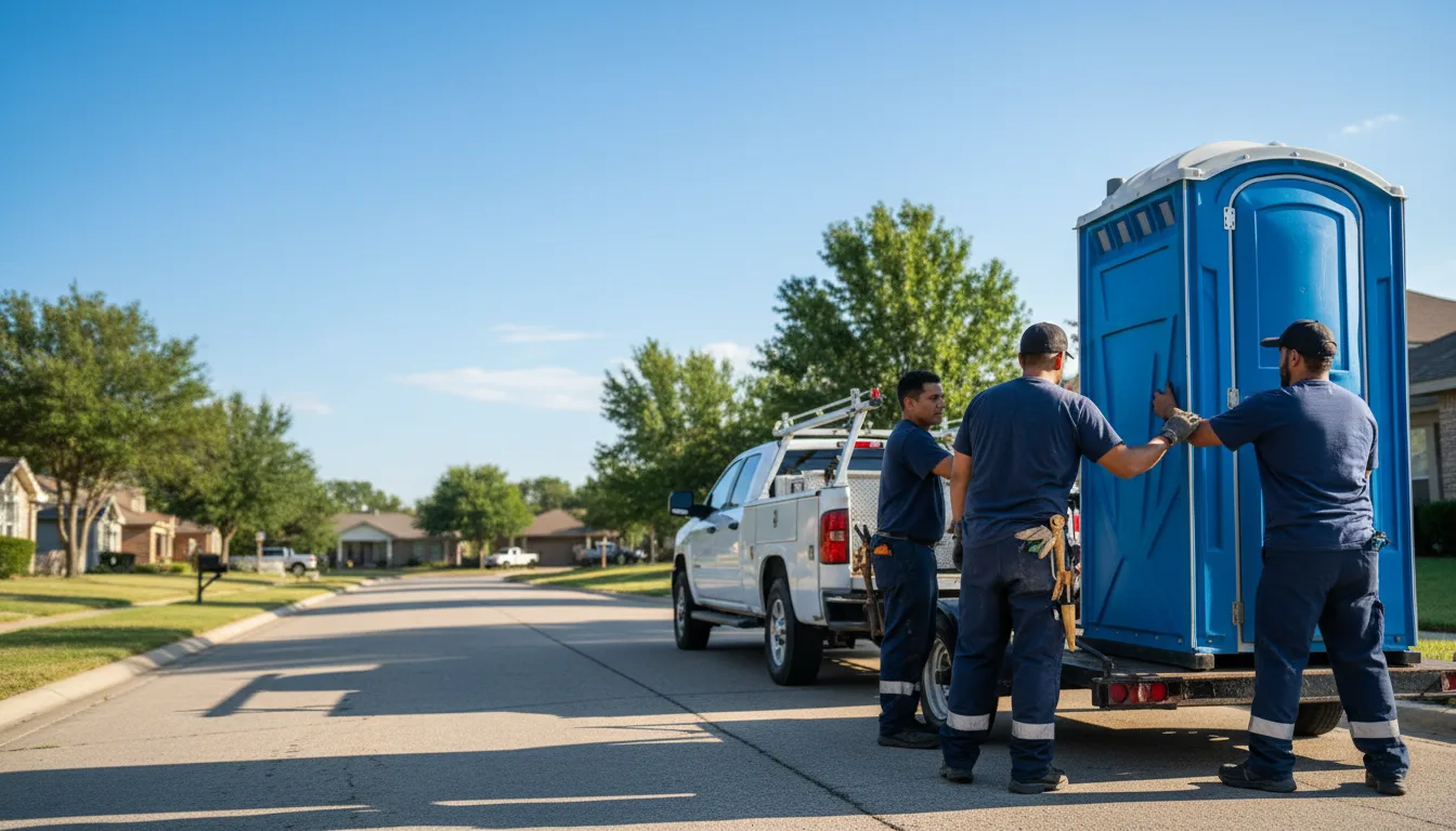 Portable Toilet Rental in La Loma, NM near me